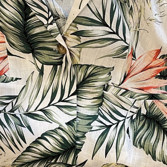 RD - koko floral linen blazer jacket nwt M - Picture 9 of 9